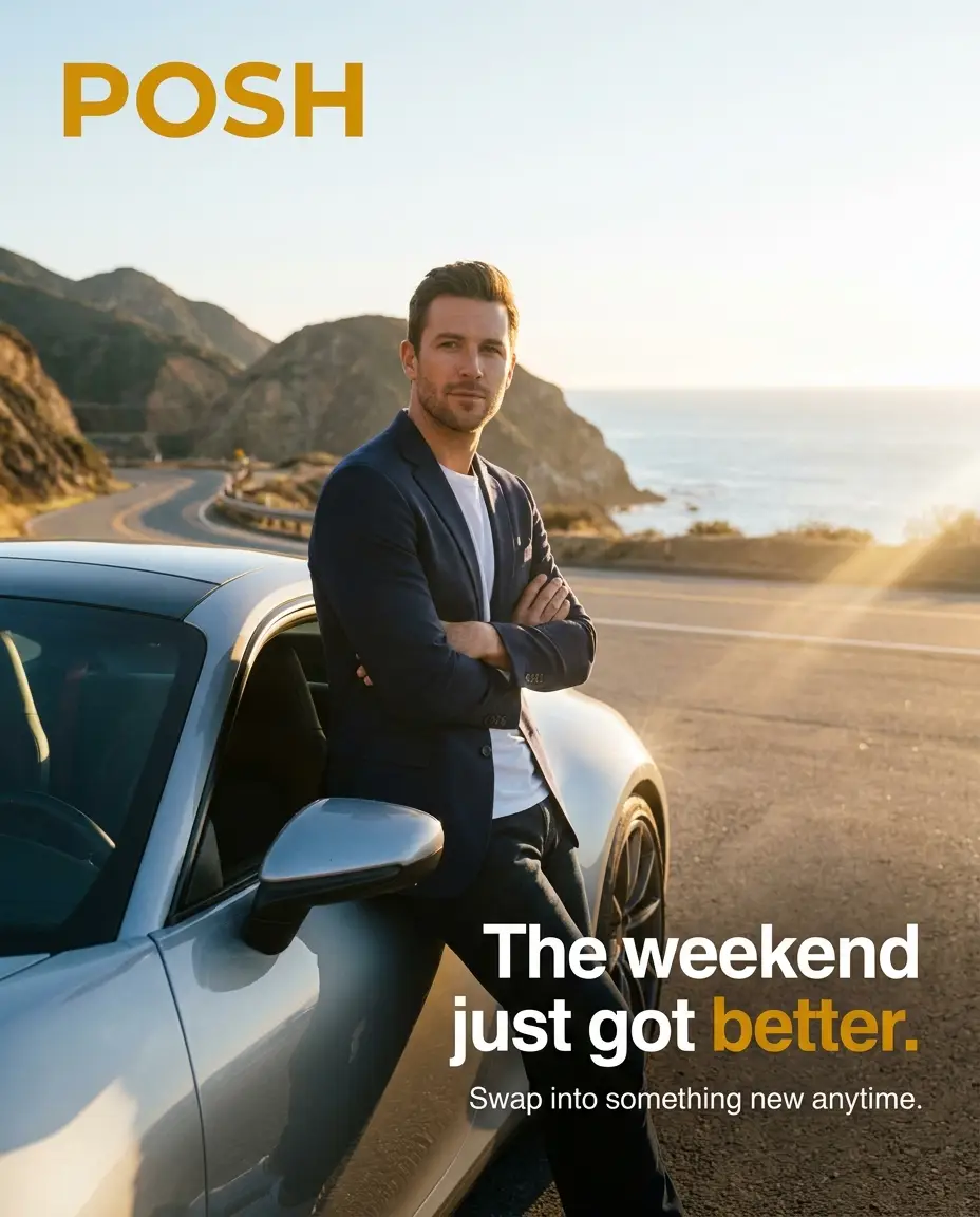 POSH ad — The weekend just got better.